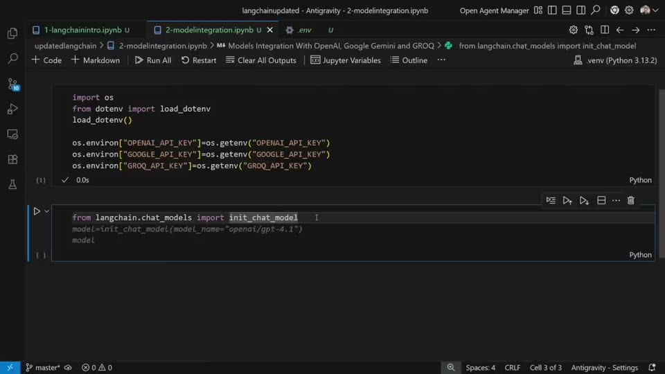 LangChain essentials - packages, init_chat_model, messages and ...