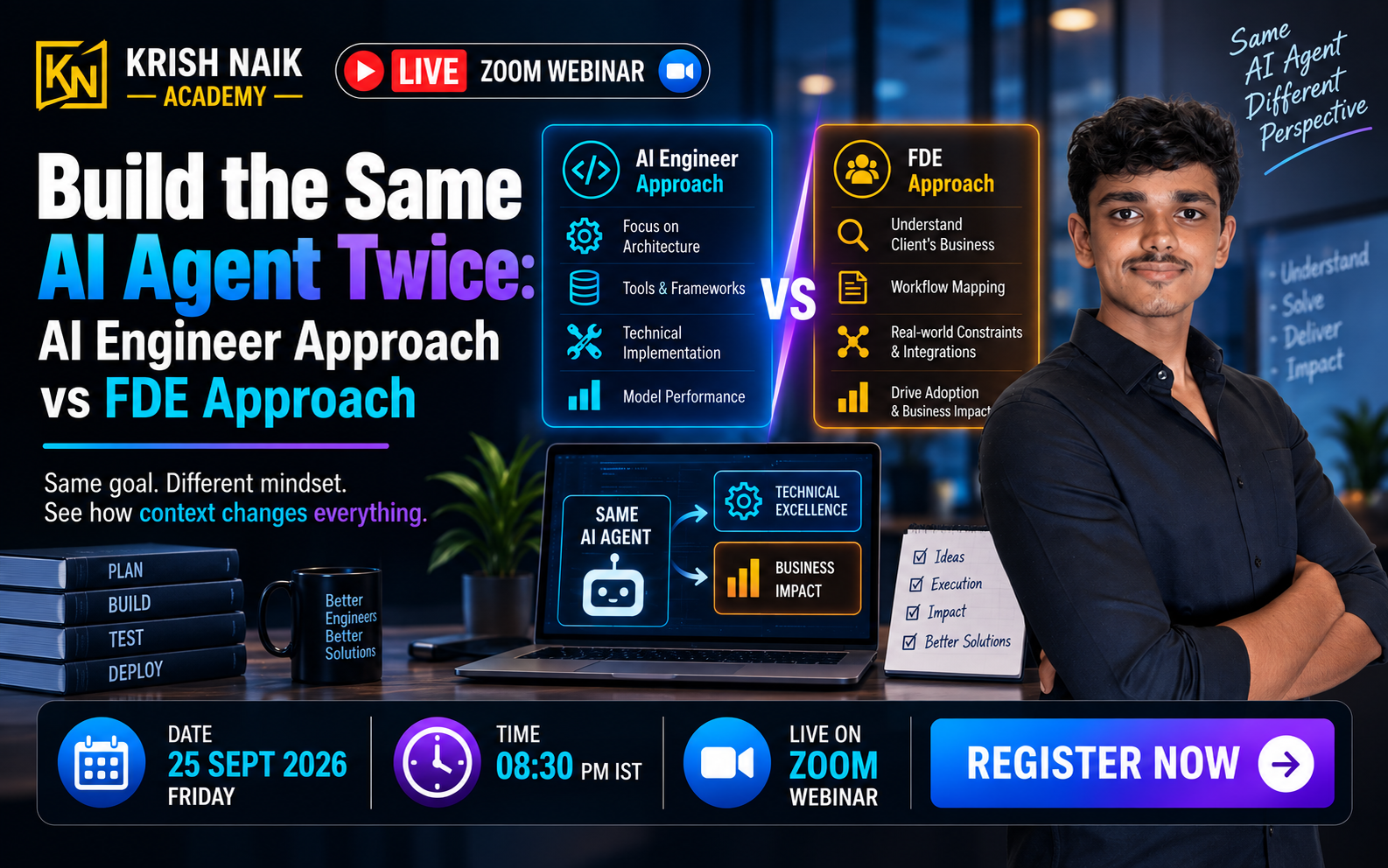 Build the Same AI Agent Twice: AI Engineer Approach vs FDE Approach